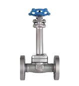 DJ41W low-temperature forged steel stainless steel flange globe valve series