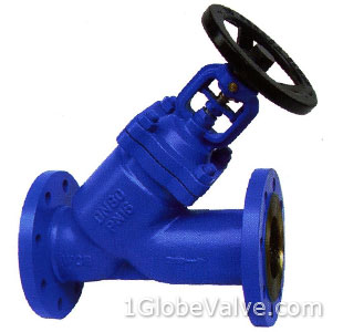 DIN Y Pattern Bellows Seal Globe Valve