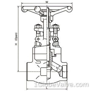 Materials of Compact Forged Bellows Seal Bellows Seal Globe Valve