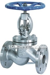 GB stainless steel flange globe valves