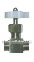 QJ-7 pneumatic external thread pipeline globe valves